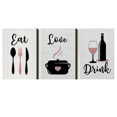 3 Piece Wrapped Canvas Print