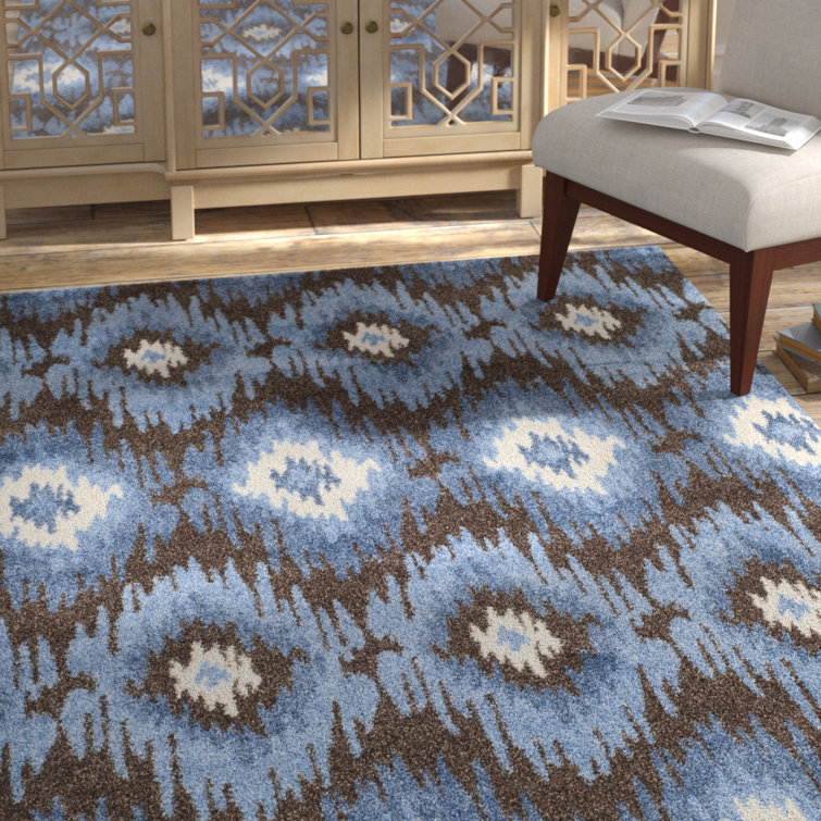 Retro Performance Ikat Rug