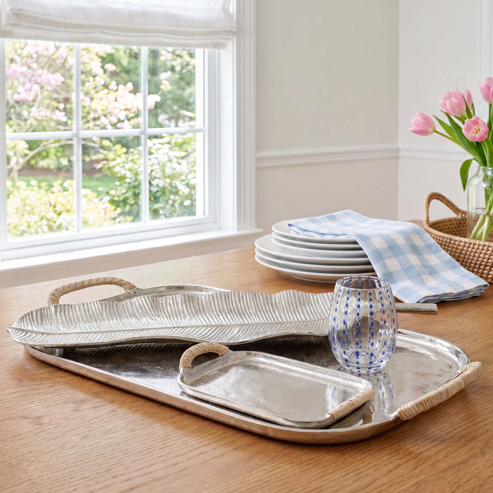 Rectangle Aluminum Tray