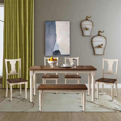 Angeline 6 - Piece Dining Set,dining table set,dining room set