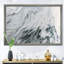 Marbre gris et blanc avec puissance dorée - reproduction d'art sur toile-51145673-51145668