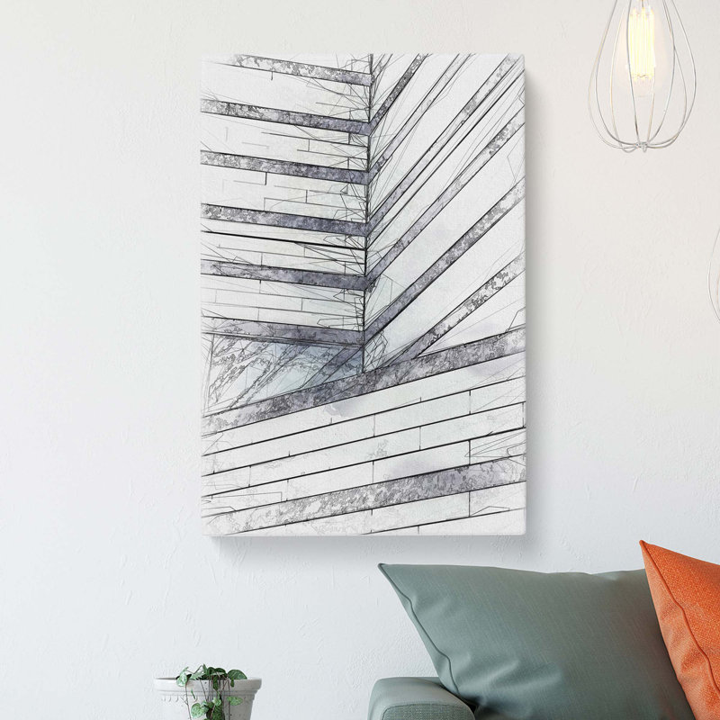 Sketching the Architecture Vol.20 - Wrapped Canvas Drawing - Wrapped Canvas, 60cm H x 40cm W x 3cm D