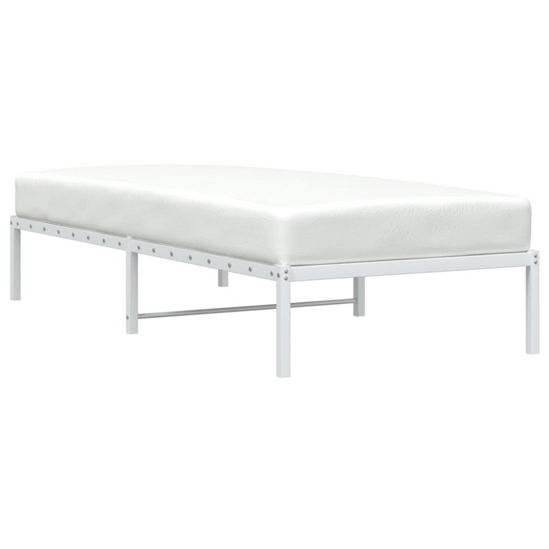 Akenside Bed, European Single (90 x 200cm), White