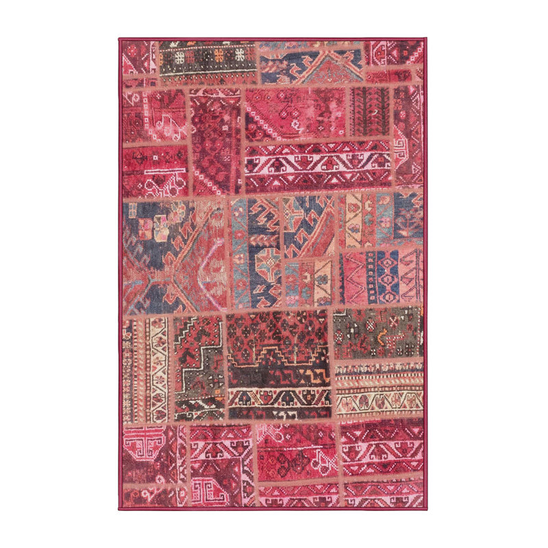 Tapis abstrait moderne et abstrait, Rectangle 7 pi x 9 pi