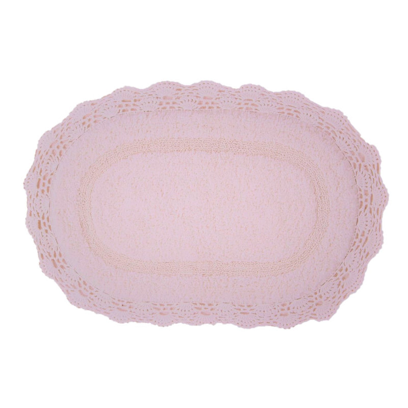 Tapis pour salle de bain Winfree, Rose, L 32 po x L 20 po