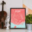 Kobe City Map - No Frame Print-1305501753