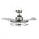 Autry 4 - Blade LED Flush Mount Ceiling Fan with Light Kit Included