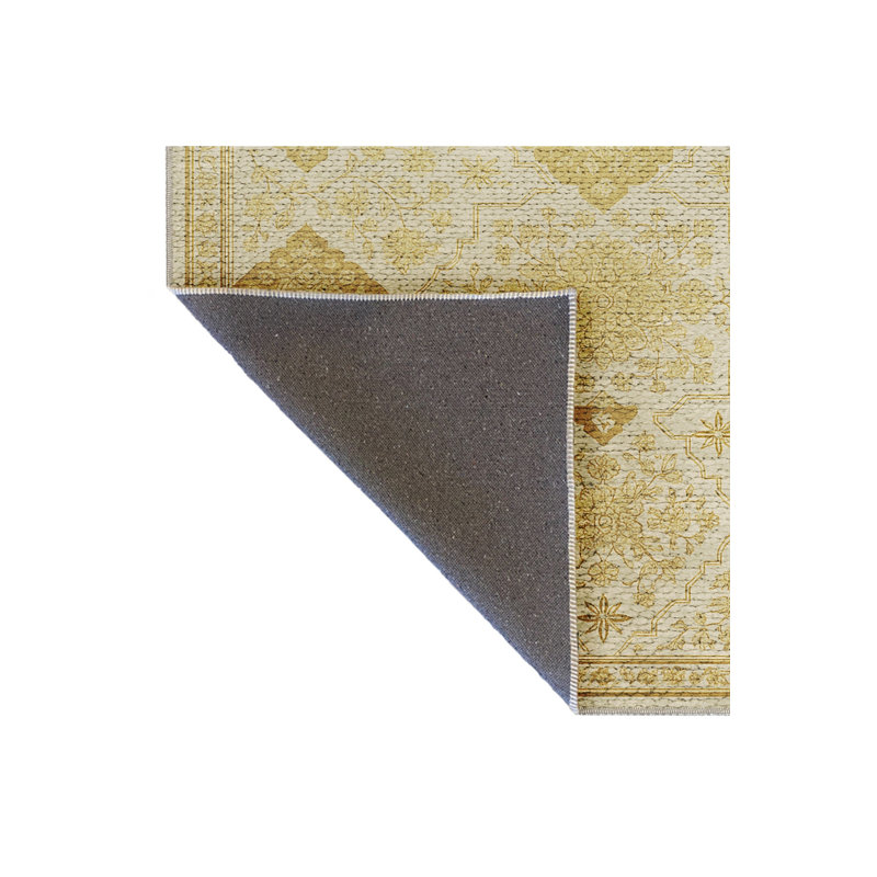Tapis beige tissé traditionnel Mosso, 2' x 2'11"