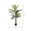 Palmier artificiel 6 pi Mckinley Golden Cane