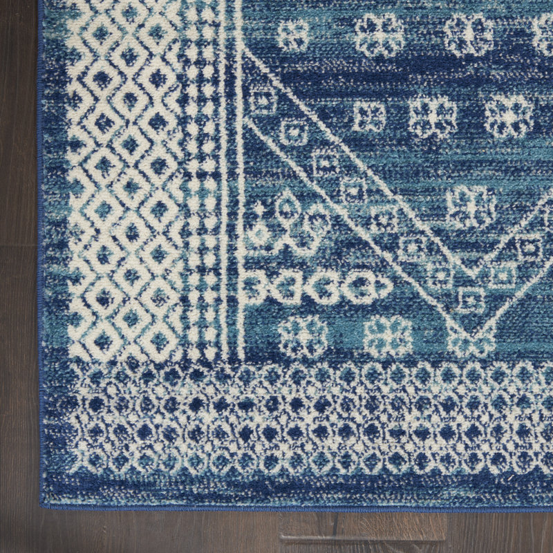 Southwestern Indoor / Outdoor Rug, Rectangle 3'9" x 5'9"