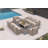 Patio Furniture Set 9 Pieces Outdoor Conversation Sets PP Rope Patio Sofa with Cushions and Table Manual Weaving Deep Seating Furniture for Porch Lawn Backyard Beige-728581205