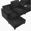 Canapé modulaire moderne en forme de U avec repose-pieds, porte-gobelets et ports USB pour un salon confortable et fonctionnel-1178651429
