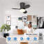 65cm Ceiling Fan with LED Lights-1110094073-1110093958