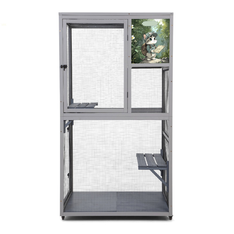 Enceinte d'extérieur pour chat Catio 66 po