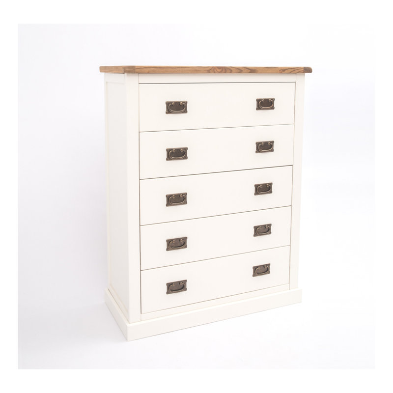 Abington 90cm W 5 - Drawer Chest of Drawers