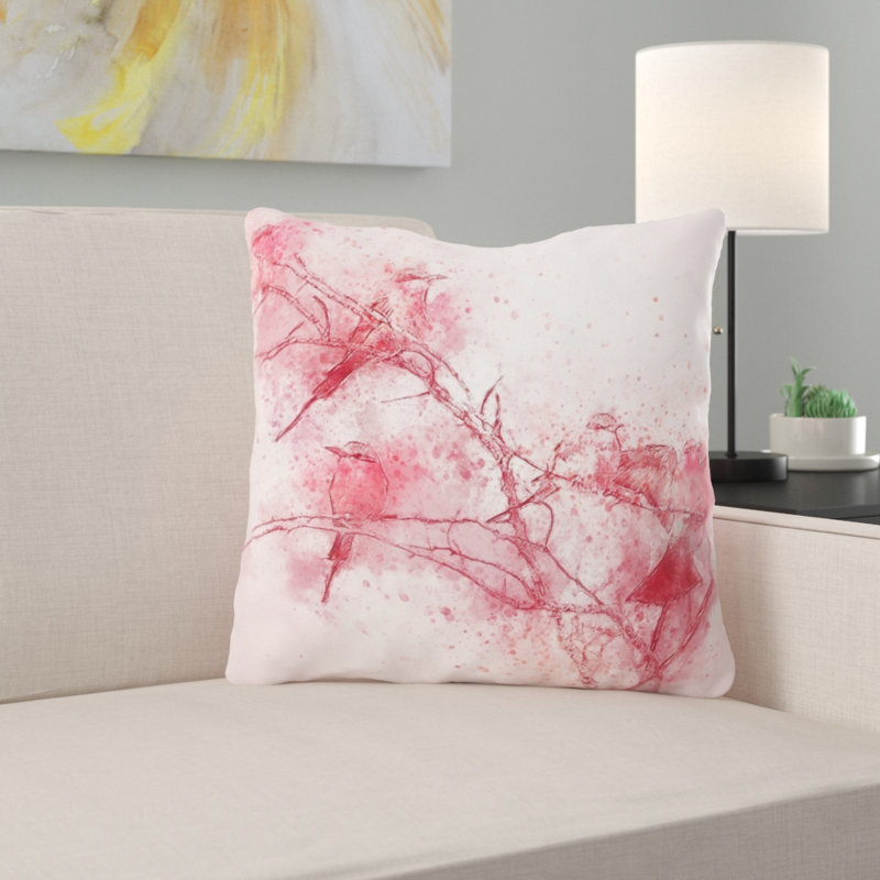 Housse et insert de coussin extérieur Boddie Bird, Microsuède, Intérieur 