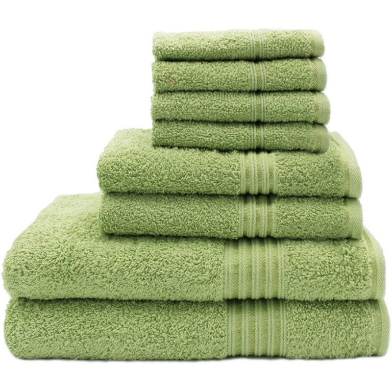 Ensemble de serviettes de bain 100% coton naturel ultra moelleux et absorbant 550 pièces 550 Series - Séchage rapide, hypoallergénique, lavable à la machine