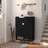 Modern Shoe Cabinet Storage with Adjustable Shelves-1614625904