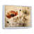 Cadre flottant blanc