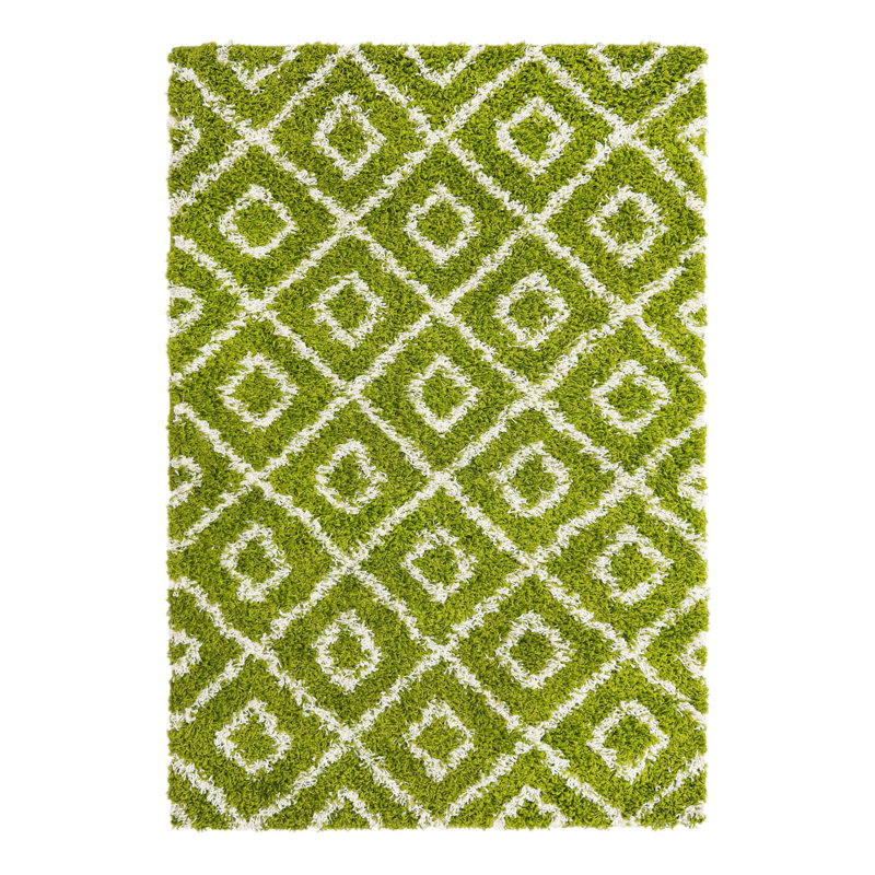 Geometric Indoor Rug, Rectangle 4' x 6'