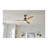 Hover 60"  3 - Blade LED Propeller Ceiling Fan with Wall Control and Light Kit Included-627463383