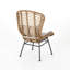 Chaise de patio avec coussins (ensemble de 2)-2037549260