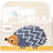 3 Sprouts - Baby Diaper Caddy - Organizer Basket For Nursery - Hedgehog-41795413