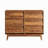 6 Drawer Double Dresser Features Vintage-Style And Bevel Design