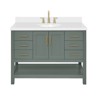 Magnolia Bath Vanity Rectangular Basin S049SWQ