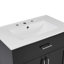 Meuble-lavabo de 30 pouces avec lavabo en céramique et beaucoup de rangement - le choix parfait pour les petites salles de bain-116040574