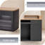 Bureau de réception moderne à DEL - réception commerciale pour centre commercial, magasin de détail, hall de bureau et espace de service à la clientèle, aucun assemblage requis-131257582