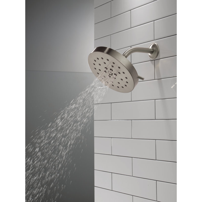 Pomme de douche réglable multifonction, Lumicoat inoxydable