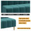 Banc rembourré en velours-1346299369
