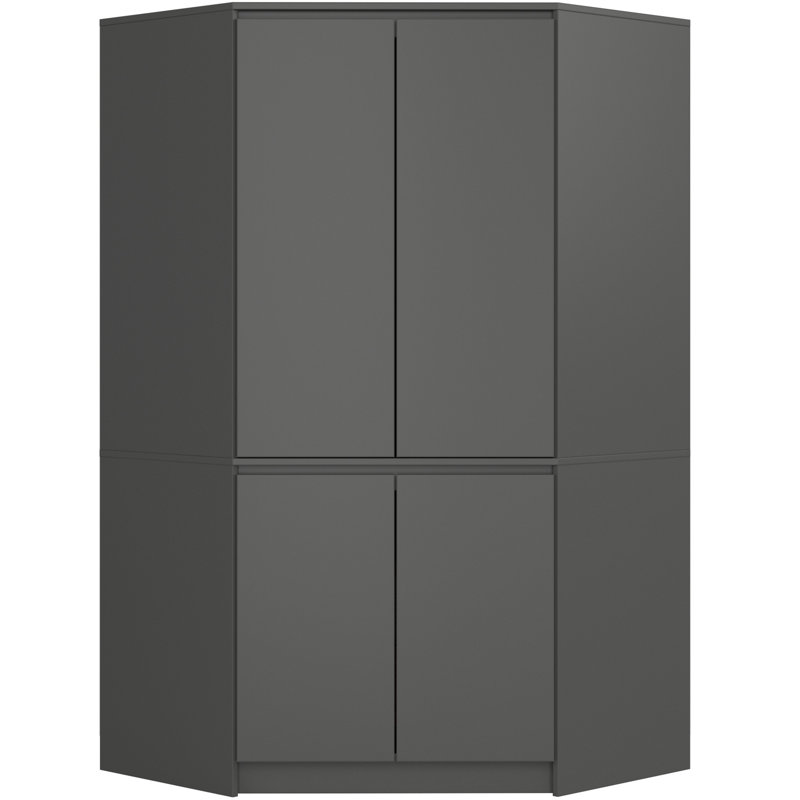 Sira 4 Door Manufactured Wood Wardrobe