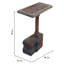 Aracelio Solid Wood Frame End Table
