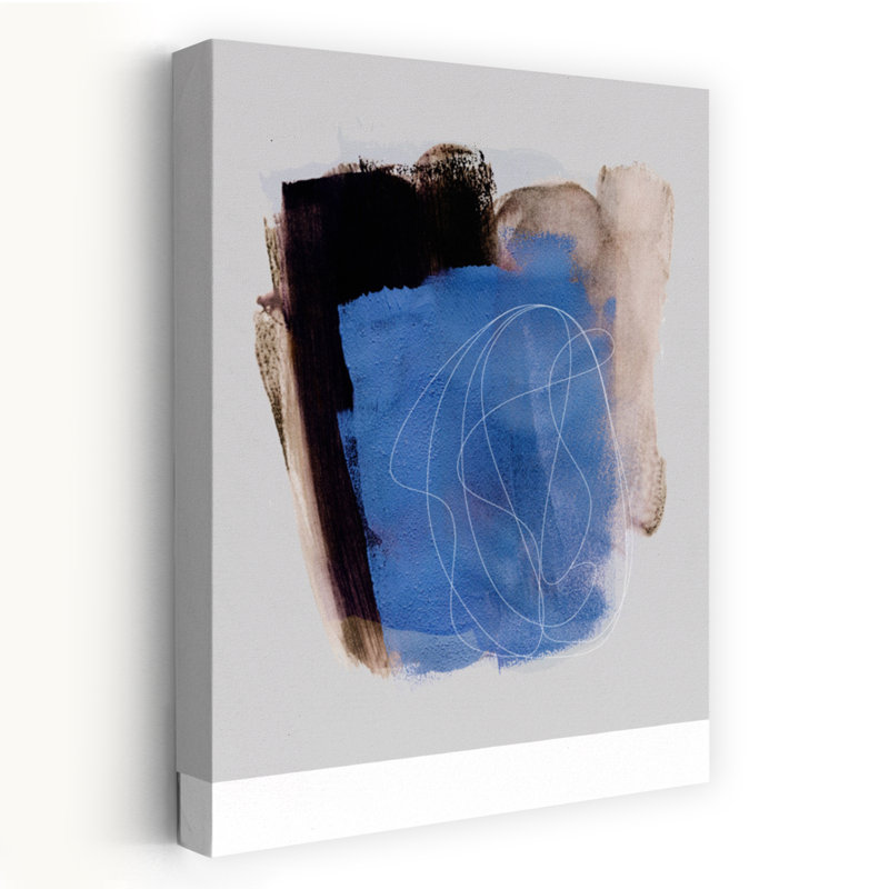 Art contemporain, art abstrait, H 36 po x l 24 po
