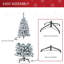 Lighted Artificial Pine Christmas Tree-1046796073
