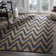 Baileigh Organic Hand Knotted Jute Chevron Rug