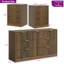 Ensemble 3 pièces commode 7 tiroirs et repose-pieds 3 tiroirs-559056753