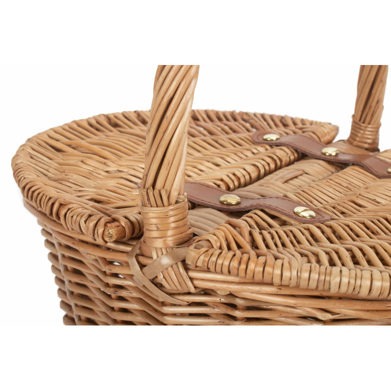 Wicker Child sized Picnic Basket