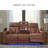 Nura Power Reclining Loveseat With Console