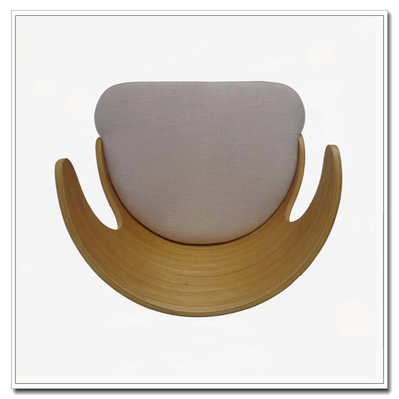 Tabourets de bar rembourrés, Beige clair