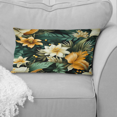 Oreiller en polyester floral