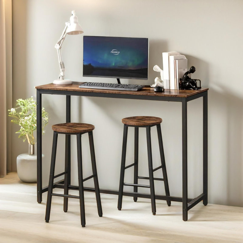 Siljan 2PC Bar Stools 65CM High