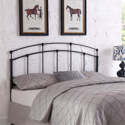 Black Metal Full/Queen Headboard