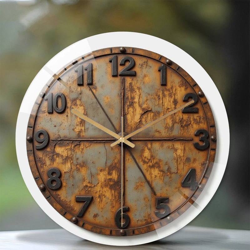 Horloge murale rétro 12 po
