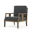 Teak Outdoor Two Pieces Chair Set with Cushions-1489717225-1489774529