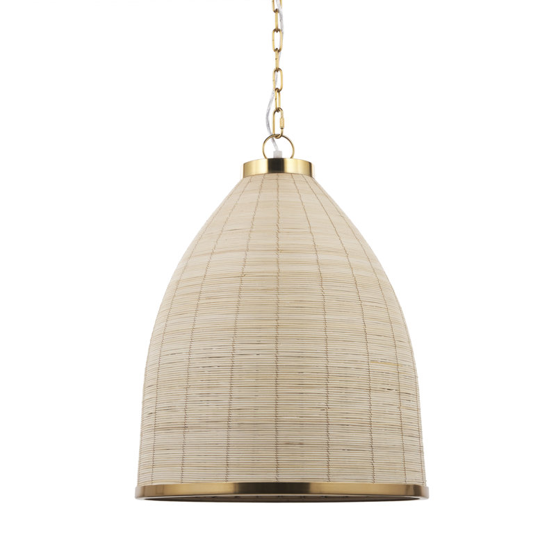 Luminaire suspendu conique à 1 lumière Ridgeview