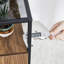 Adilynne 43 cm W Steel Bedside Table