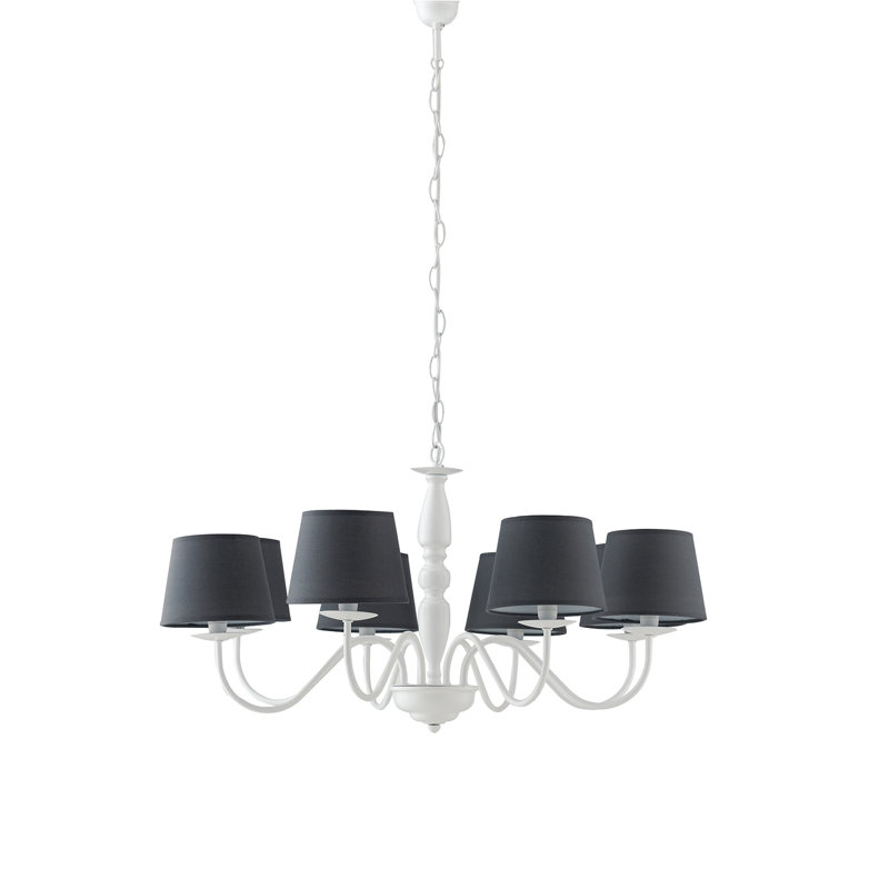 Tordis 8 - Light Shaded Chandelier